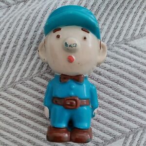 Vintage Buddy L Bus Driver Plastic Figure 1970s Made In Hong Kong Has Wear 3.5"