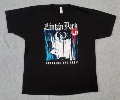 Camisa Linkin Park Breaking The Habit TulTex Adulto XL Negra  Foto 1 de 4