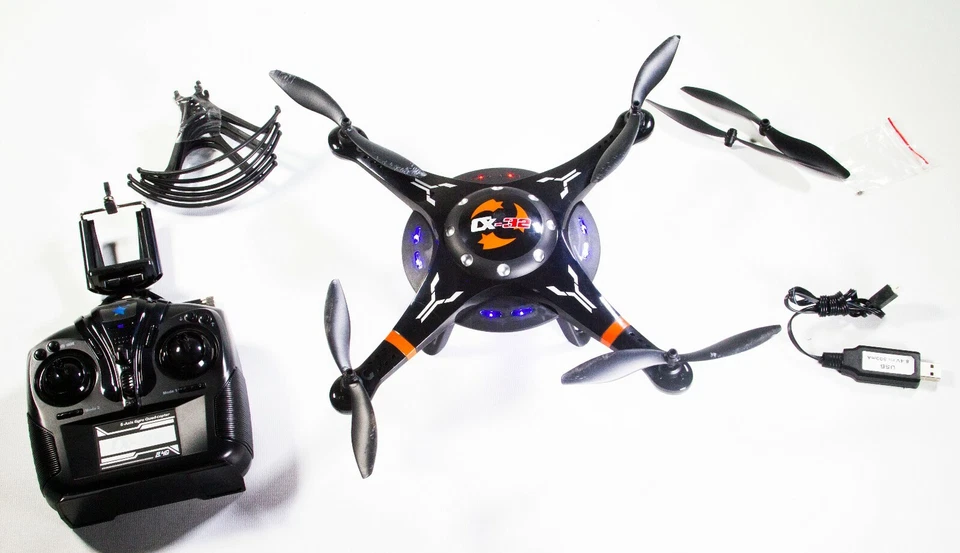 Cuadricóptero Cheerson CX32 negro 4 canales 5,8 G FPV con cámara de 1,0 MP, dron  Foto 1 de 3