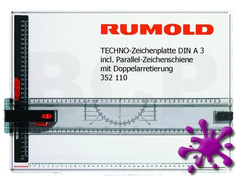 Rumold Zeichenplatte A3 Techno (Marabu) - 352110   - Bild 1 von 1