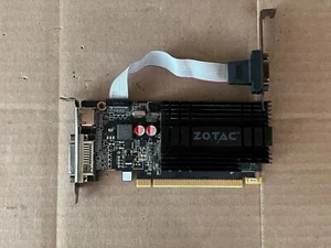 ZOTAC GEFORCE GT 710 ZONE EDITION ZT-71301-20L 1GB DDR3 PCIE VIDEO CARD L9-4(8) - Picture 1 of 5