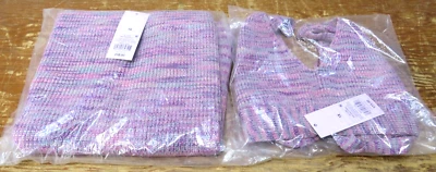 WILD FABLE 1X Conjunto Feminino Roxo Corante Espacial Tie-Back Halter Top e Saia - Imagem 1 de 4