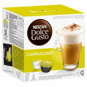 Nescafé DOLCE GUSTO Cappuccino, Kaffee, KaffeeKAPSEL, 16 KAPSELN, (8 Portionen) - Bild 1 von 6