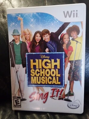 Disney High School Musical Sing It (Nintendo Wii) Complete, tested, fast ship - Image 1 of 3