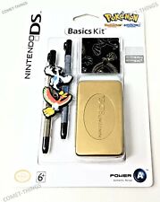 NEW POKEMON HEART GOLD & SOUL SILVER STYLUS & GAME CASE FOR NINTENDO DS DSi