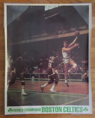 World Champions DAVE COWENS No. 18 BOSTON CELTICS vs LOS ANGELES LAKERS Poster - Image 1 of 2