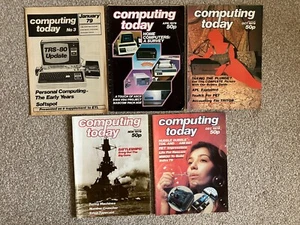 5 x Computing Today Magazines from 1979 - Afbeelding 1 van 6