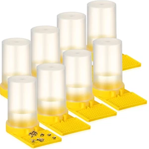 8 Pack Bee Water Feeder Beehive Beekeeping Honeybee Feeders Bee Watering Station - Picture 1 of 7