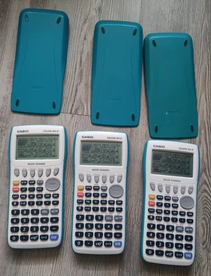 ★ lot 3x Casio GRAPH 35+E mode examen calculatrice lycée et supérieures - Photo 1/2
