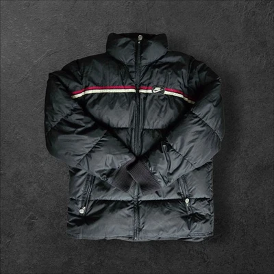 Doudoune noire Nike Vintage 90s 00s -  Taille M - Photo 1/4