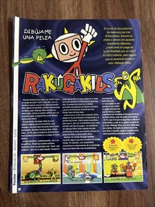 1998 Rakugakids Nintendo N64 Konami Spanish Magazine Print Ad Preview  - Bild 1 von 2