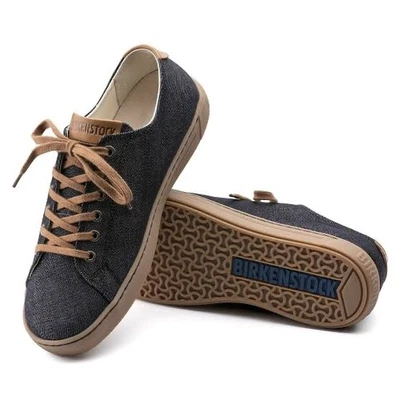 Zapatos Birkenstock Arran para Hombre Talla 42 E Azul Denim Cuero Punta Redonda Con Cordones Foto 1 de 4