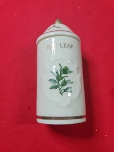 THE LENOX SPICE GARDEN (GIFTWARE) 1992 Fine Porcelain BAY LEAF Jar & Lid - Bild 1 von 3
