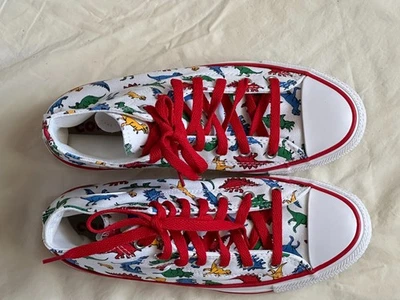 Zapatillas altas Converse Chuck Taylor All-Star Dinosaur niños talla 3,5 Foto 1 de 4