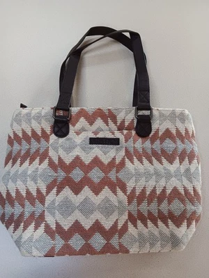 Antiga Bolsa de Mão Bella Taylor Bolsa de Ombro Estilo Sudoeste Bolsos com Zíper Boho - Imagem 1 de 4