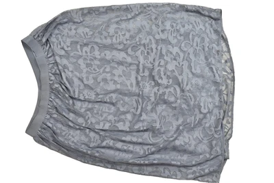 Falda forrada de encaje gris azul Lane Bryant para mujer talla grande 18/20 nueva con etiquetas Foto 1 de 4