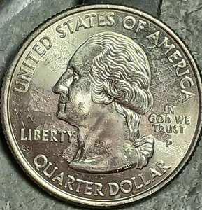 2004 P Texas State Hood Quarter Strike Through Grease Error - Picture 1 of 8