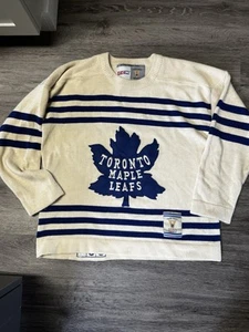 Toronto Maple Leafs CCM Vintage Sweater M Jersey Authentic NHL - Picture 1 of 7