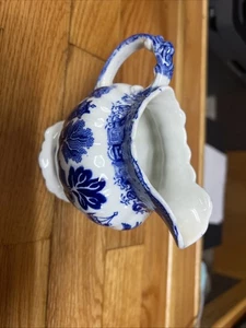 Vintage 6" Johnson Bros England weiß blau - Bild 1 von 6