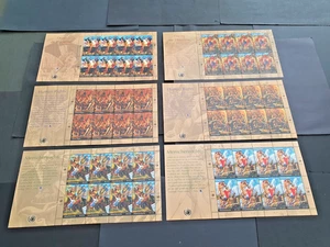 NATIONS-UNIS 2004 N-York-Genève-Vienne 3 séries en feuillet/8 MNH** Cote YT +45€ - Picture 1 of 1