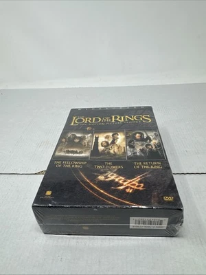 Widescreen Lord Of The Rings Trilogy DVD Set Unopened Foto 1 de 2