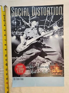 Social Distortion 11 X 17“ Promo Poster Sex Love And Rock ‘N’ Roll 2004 - Picture 1 of 1