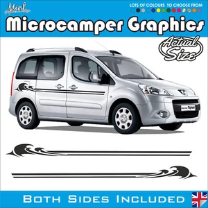 CITROEN BERLINGO MICROCAMPER Autocaravana Cámper Calcomanías Adhesivas Vinilo Gráficos 040 - Imagen 1 de 4