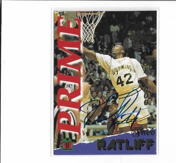 1995 Signature Rookies Prime Theo Ratliff Autograph #31 #'d 378/3000 - Image 1 of 1