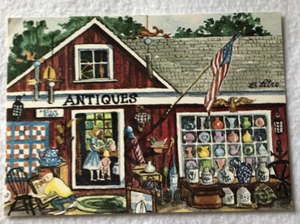 Cartolina Barbara Petro, negozio di antiquariato Topeka, Topeka Kansas (B1) - Foto 1 di 2