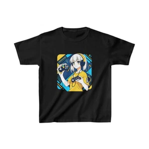 Anime gamergirl kids shirt gift - Picture 1 of 15