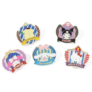 Sanrio Emaillestift Komplettset ~ My Melodie, Cinnamoroll, Kuromi, Kitty & Pompurin - Bild 1 von 6