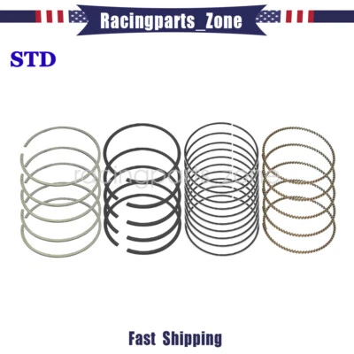 New Piston Rings Set STD For Volvo S40 S60 S80 C30 C70 XC90 2.4 2.5 L5 Foto 1 de 4