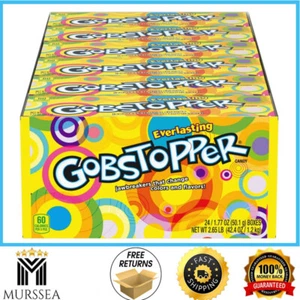Gobstopper Everlasting Candy, Assorted Fruit, Color Changing, 1.77 Oz (24 Pack) - Picture 1 of 1
