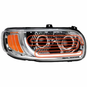 Trux Heated LED Projector Headlight Passenger Side For Peterbilt - Foto 1 di 1