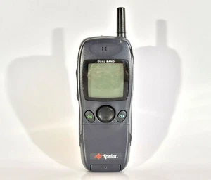 SPRINT PCS TOUCHPOINT - TÉLÉPHONE PORTABLE BRIQUE CELLULE VINTAGE RÉTRO RARE À COLLECTIONNER - Photo 1 sur 8