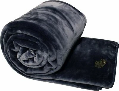 Solaron Blanket throw Thick Ultra Fine Polyester Mink Plush Solid Heavy Weight - Image 1 of 4