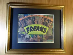 TOD BROWNING'S FREAKS POSTER FILM RP SU CARTONCINO OPACO 11 X 14 - Foto 1 di 2