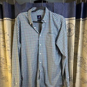 johnnie-O PREP-FORMANCE Blue, Green, pink light weight Button Down Shirt Large - Picture 1 of 11