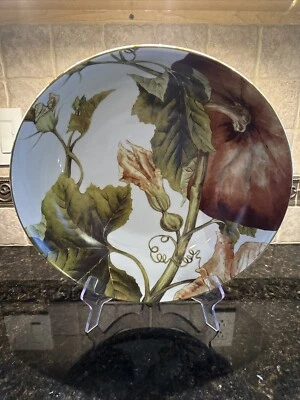 WILLIAMS SONOMA "CALABAZA BOTÁNICA" TAZÓN GRANDE 14" ~ DESCONTINUADO Foto 1 de 4