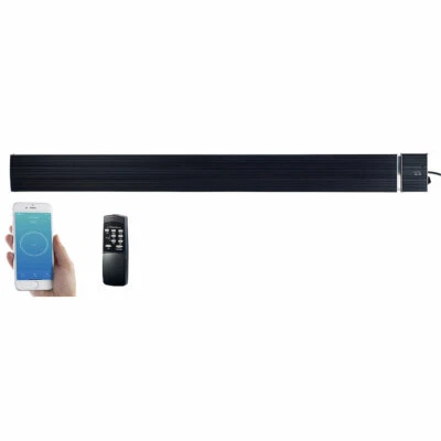 SEMPTEC URBAN SURVIVAL TECHNOLOGY Semptec IR-Dunkelheizstrahler mit WLAN, App, Timer, 3.200 W, IP65, schwarz