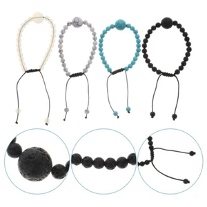 4PCS Nausea Relief Bracelets Travel Sickness Bracelet Morning Sickness Bracelet - Picture 1 of 12