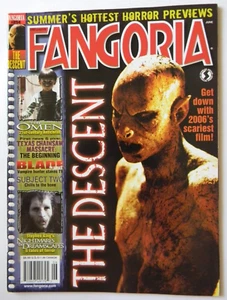 FANGORIA : ISSUE 254 : HORROR : DESCENT/BLADE TV/OMEN/DREAMSCAPES : 2006 : VG - Picture 1 of 6