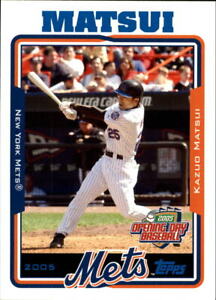 2005 Topps Opening Day New York Mets Baseball Card #45 Kazuo Matsui
