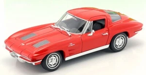 WELLY - CHEVROLET Corvette 1963 rossa - 1/24 - WEL24073W - Foto 1 di 3