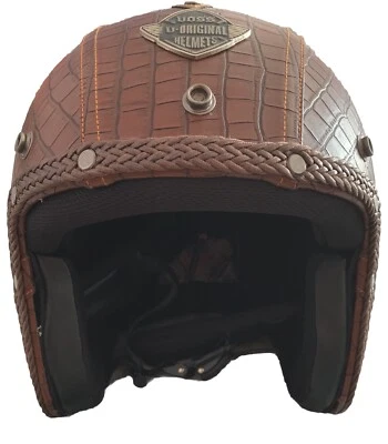 CASCO MOTO CUERO VOSS XL NUEVO Foto 1 de 3