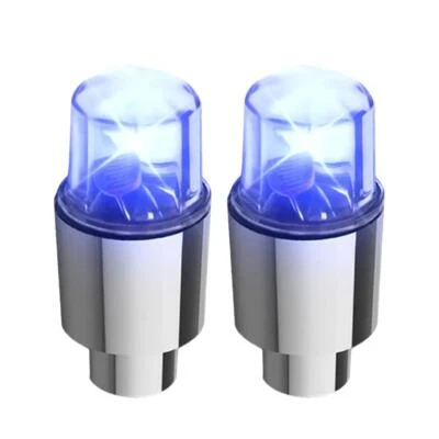 2 pezzi di tappi per valvola a LED per bici, bicicletta, auto, luci, R6R6 C S3S7 - Immagine 1 di 4