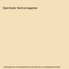Open boek: Sestra magazine