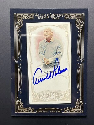 2012 Topps Allen & Ginter Auto Arnold Palmer - Image 1 of 2