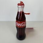 3 Kurt Adler Coca Cola Bottle Plastic Blow Mold Ornament   New