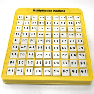Lakeshore Multiplication Machine Math Practice Homeschool Early Pop Up Button - Picture 1 of 12